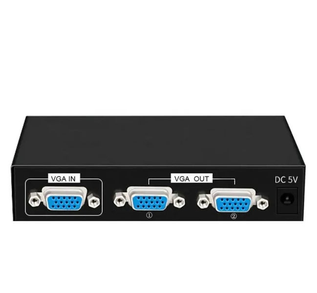 VGA Splitter Sharing Switch Box 1 In 2 out Snap Deal Carousel 1