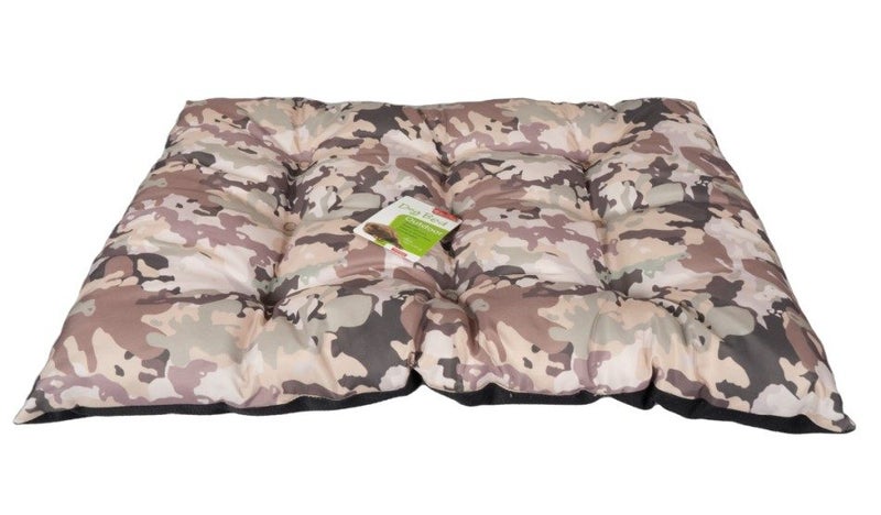YOURS DROOLLY DOG BED WATER RESISTANT CAMO LARGE 108CM X 73CM Carousel 1