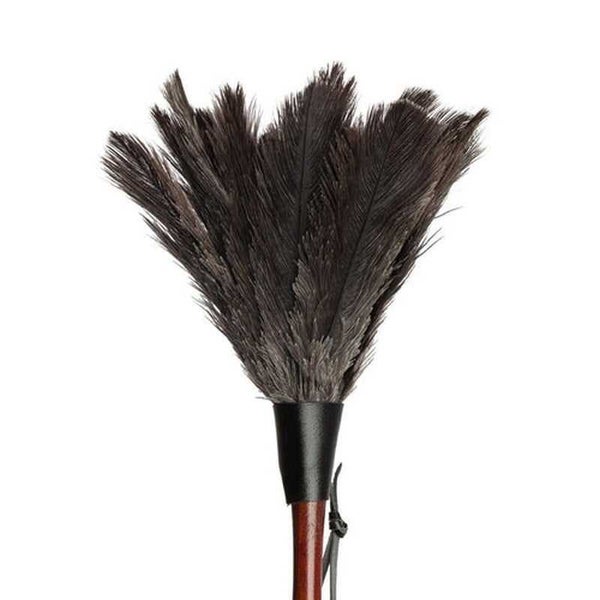 Redecker Ostrich Feather Duster Dark 30cm Carousel 2