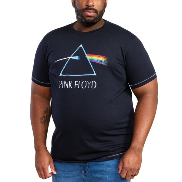 D555 Mens Official Pink Floyd Printed Big Tall T-Shirt - 4XL Carousel 1