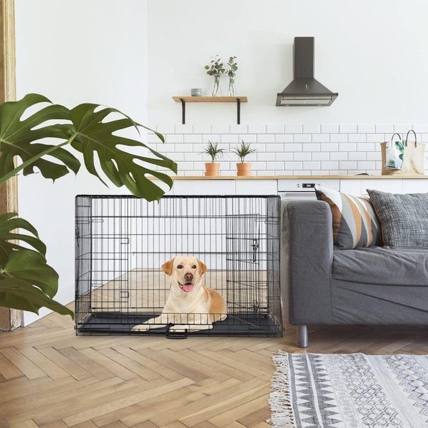 New Dog Cage Collapsible Metal Afterpay Carousel 1