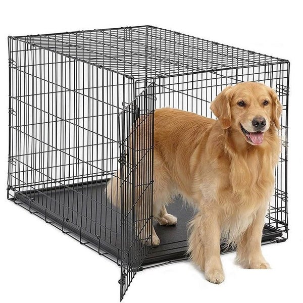 New Dog Cage Collapsible Metal Afterpay Carousel 11