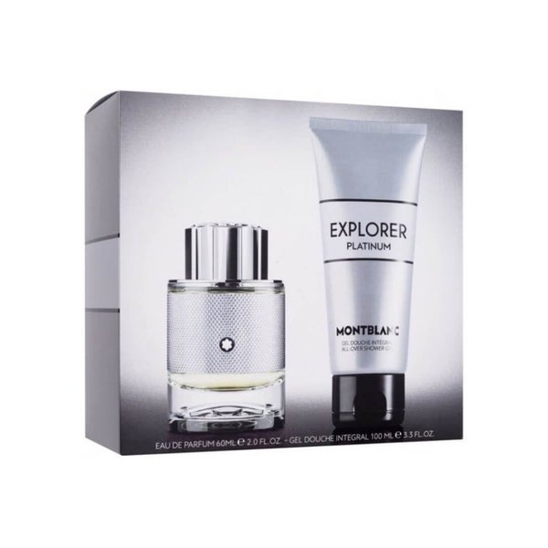 Mont Blanc Explorer Platinum EDP 60ml 2 Piece Gift Set for Men Carousel 1