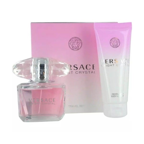 Versace Bright Crystal EDT 90ml 2 Piece Gift Set for Women Carousel 1