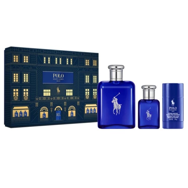Ralph Lauren Polo Blue EDT 125ml 3 Piece Gift Set Men Carousel 1
