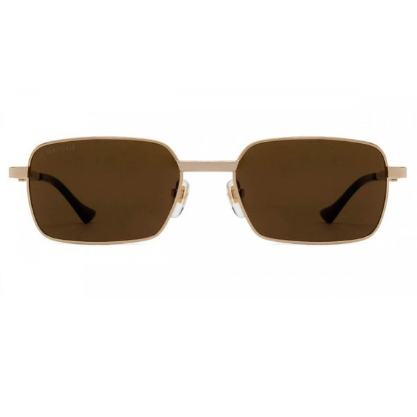 Gucci GG1495S 002 Men's Sunglasses - Gold Frame, Brown Lenses Carousel 3