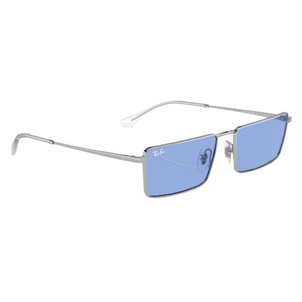 Ray-Ban Emy RB3741 003/80 59 - Silver Frame with Blue Lens Carousel 2