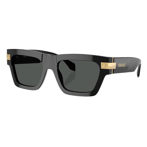 Versace VE4464 GB1/87 Sunglasses - Black Frame, Dark Grey Lens Carousel 1