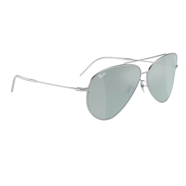 Ray-Ban Aviator Reverse RBR0101S 003/30 - Silver Frame with Silver Lens Carousel 2