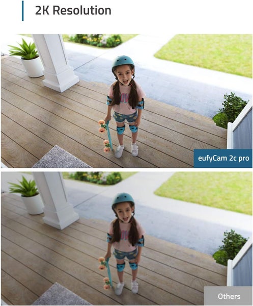eufyCam 2C Pro Wire-Free Add-ON Camera + Solar Panel Carousel 2