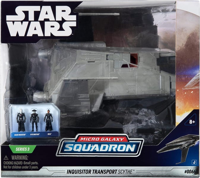 Star Wars Micro Galaxy Squadron: Starship Class Inquisitor Transport Scythe Carousel 1