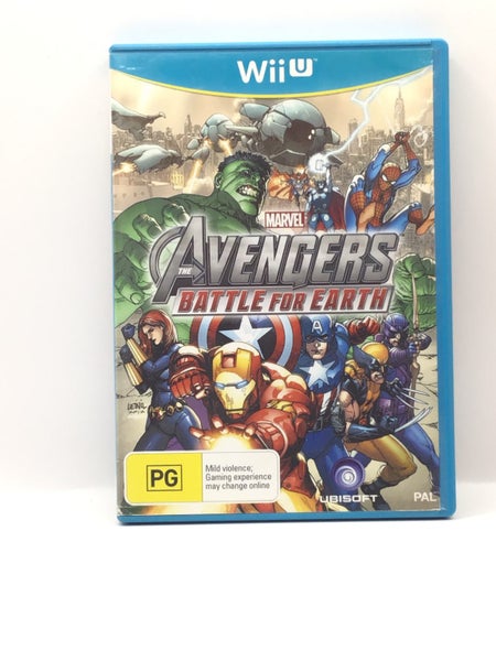 * -Wii U- Marvel Avengers Battle For Earth * Carousel 1