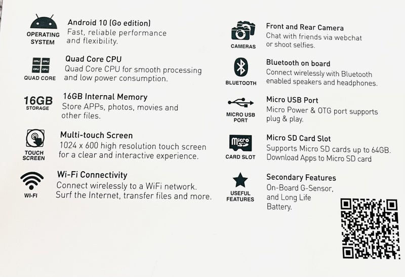 *SEALED BOX* LASER 10" HD Quad Core Android Tablet {6 MONTHS WARRANTY} Carousel 2