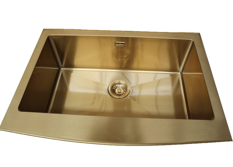 STAINLESS STEEL SINK SINGLE GOLD Carousel 2