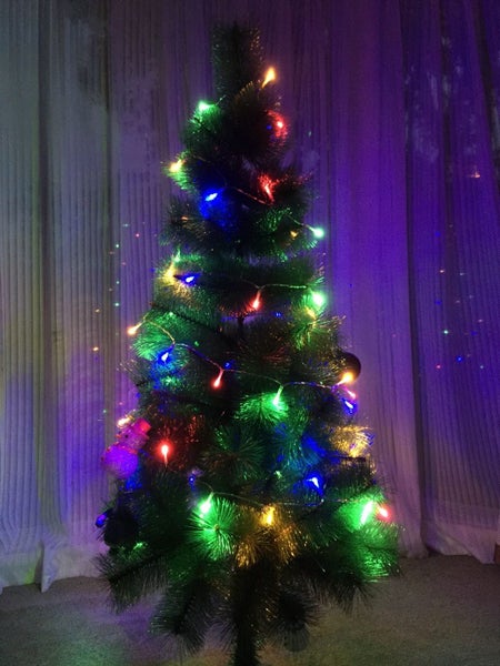 Christmas Tree - Xmas PINE Tree 1500mm + ONE Free LED Lights Carousel 1