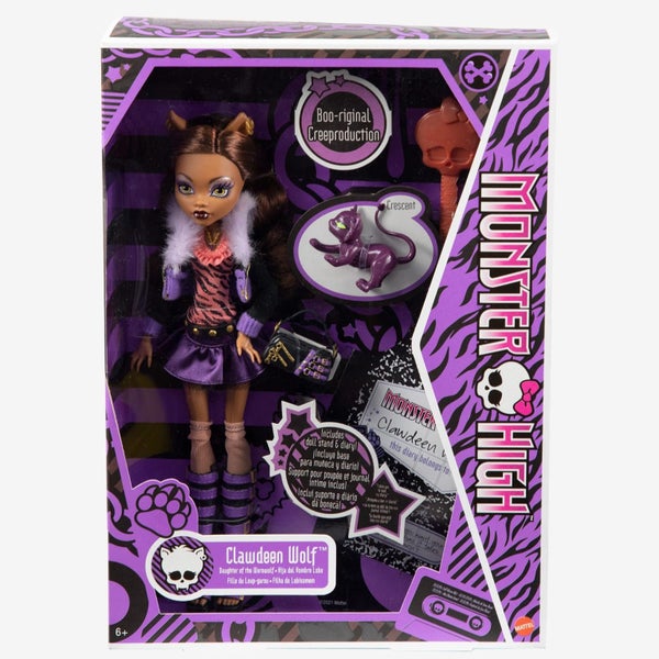 2024 Monster High Boo-riginal Creeproduction Clawdeen Wolf Doll Carousel 1