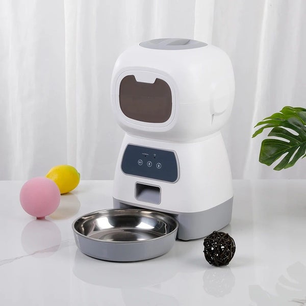 3.5L Automatic Pet Feeder WiFi APP Smart Timed Dosing Feeder Carousel 1