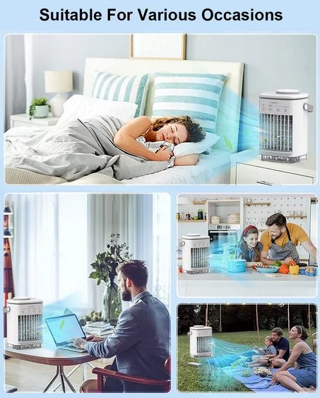NEW Portable Mini Air Cooler Sale NZ Stock Deal Afterpay Carousel 6