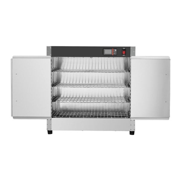 Hot Box Food Warmer 4-Tier Concession Warming Cabinet with Water Tray Carousel 11