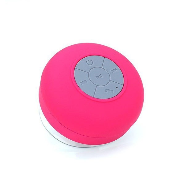 Mini Bluetooth Shower Speaker , Shower Wireless Speaker with Suction Cup Carousel 1