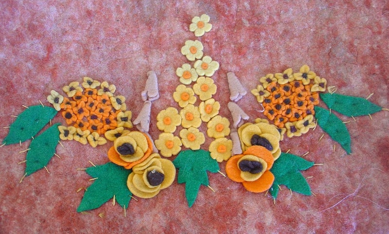 Vintage Felt Craftmade Handbag Carousel 2