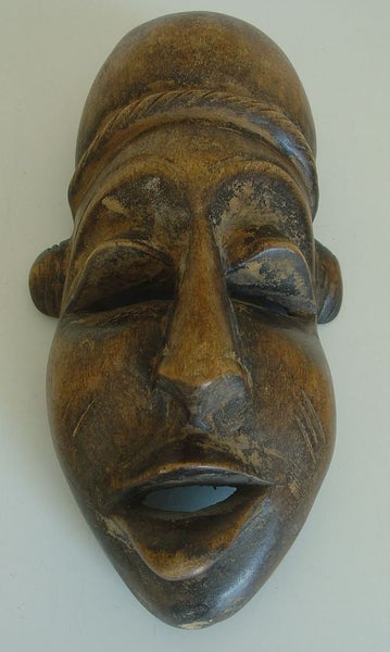 African Traditional Wooden Mask Carousel 3