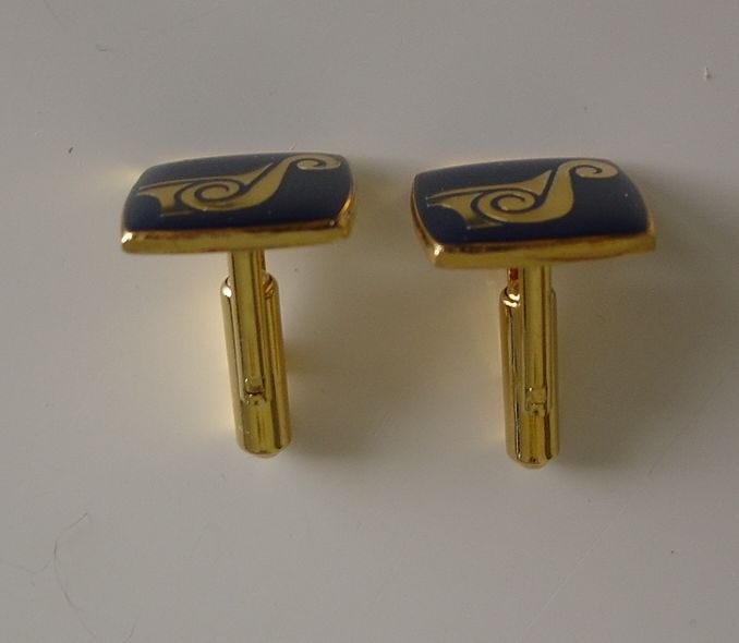 Vintage Seabridge NZ Shipping Cufflinks Carousel 2