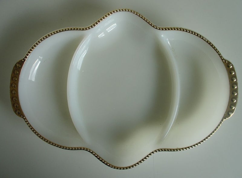 Gilded Milk Glass Carousel 9