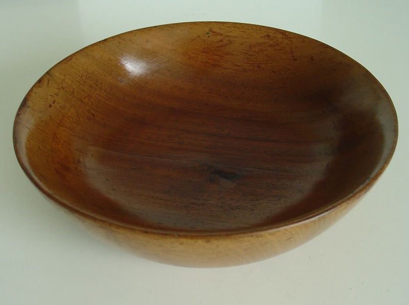 Mid Century NZ Made Mahoghany Bowl Carousel 1