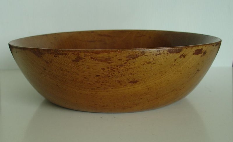 Mid Century NZ Made Mahoghany Bowl Carousel 2