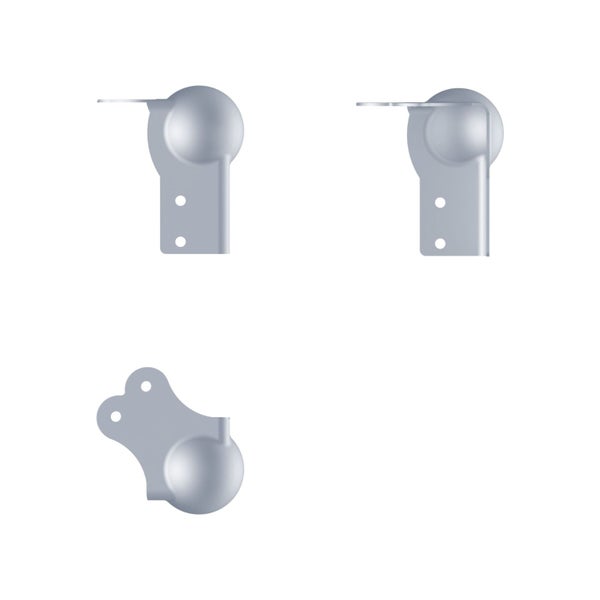 Penn Elcom - C1374/00/75 - 75mm High PennBrite Brace Ball Corner with 4.5mm R... Carousel 3