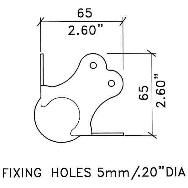 Penn Elcom - C1375Z - Large PennBrite Heavy Duty Ball Corner with 3mm Radius Carousel 2