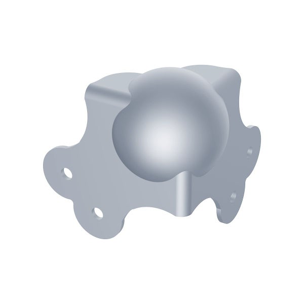 Penn Elcom - C1380Z - Large PennBrite 2 Leg Ball Heavy Duty Ball Corner with ... Carousel 1