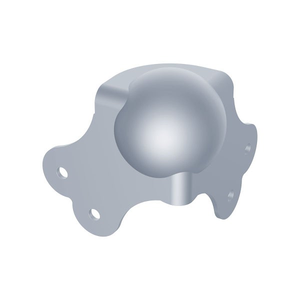 Penn Elcom - C1395Z - Large 2 Leg Ball Corner with Radius Cut-Out. Carousel 1