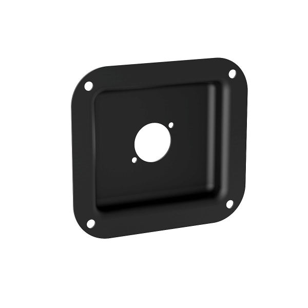 Penn Elcom - D0949K - Small Dish Punched for 1 x D-Series Connector - Black Carousel 1