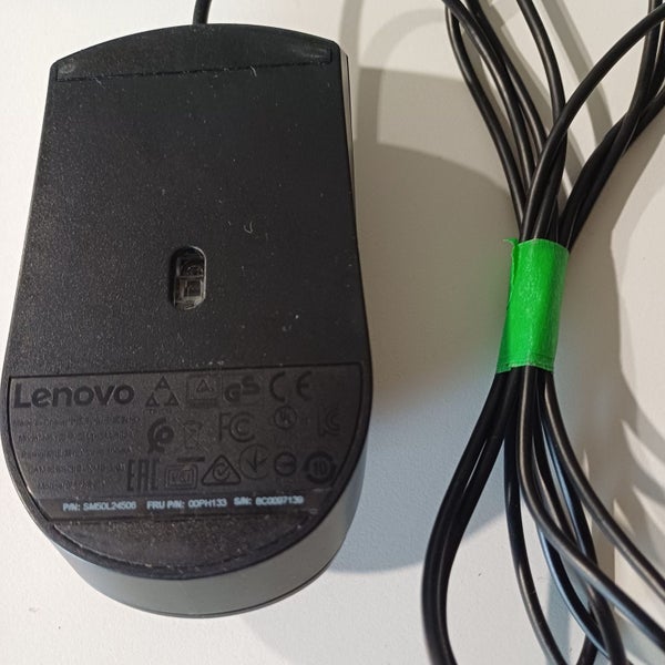 Wired mouse- Lenovo Carousel 3
