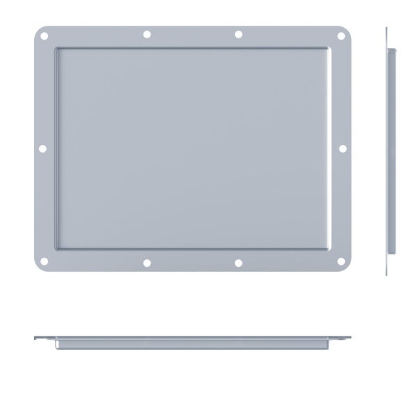 Penn Elcom - D2115Z - Recessed Label Dish for Self-Adhesive Tour Labels - Zink Carousel 3