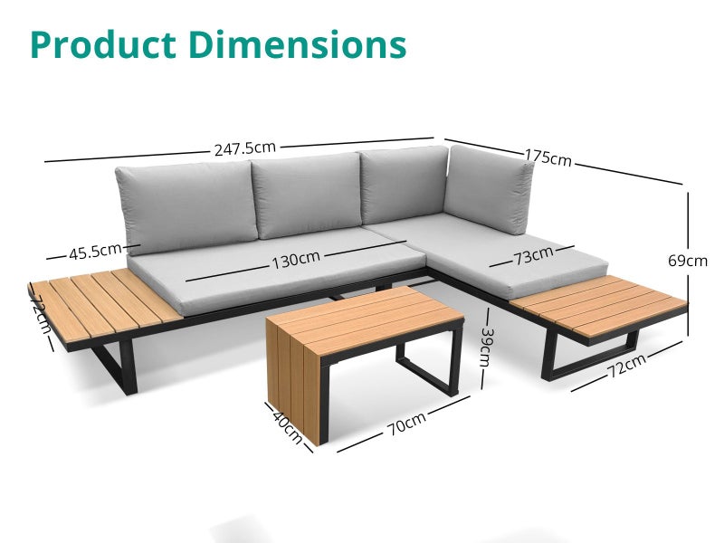 OUTDOOR SOFA SET Carousel 1