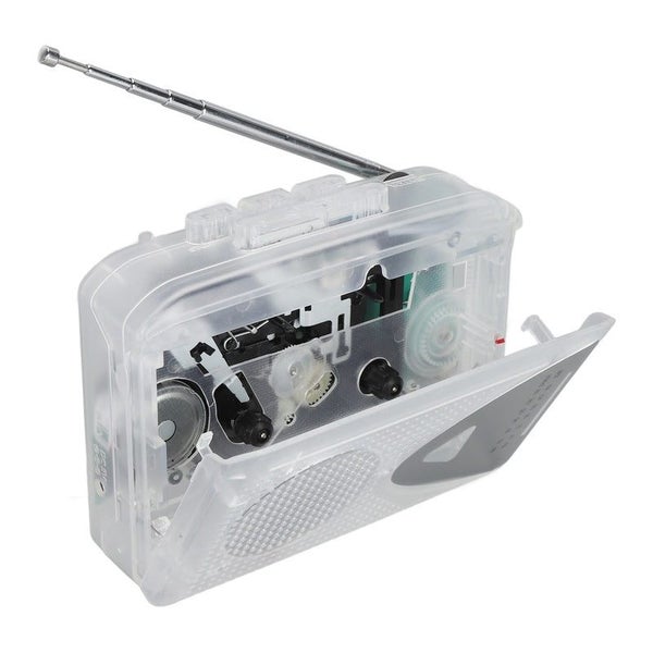 Portable Player Auto Reverse Clear Stereo 3.5mm Headphone Jack Cassette Tape ... Carousel 2