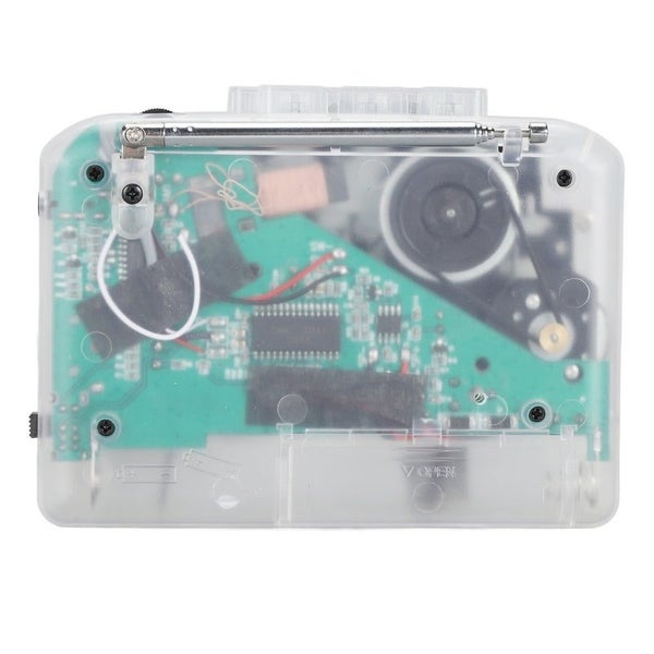 Portable Player Auto Reverse Clear Stereo 3.5mm Headphone Jack Cassette Tape ... Carousel 7