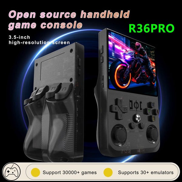 R36PRO Handheld Console ux System 3.5inch HD Screen 128GB Portable Video Game... Carousel 6