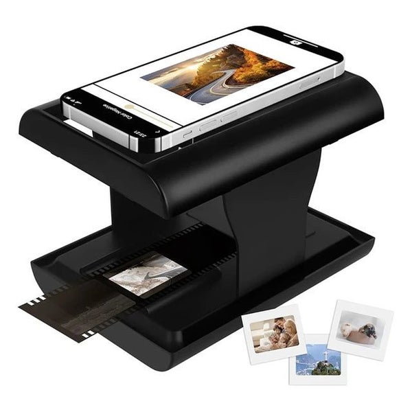 Mobile Film Scanner, 35Mm Slide And Negative Scanner With LED Backlight For O... Carousel 1