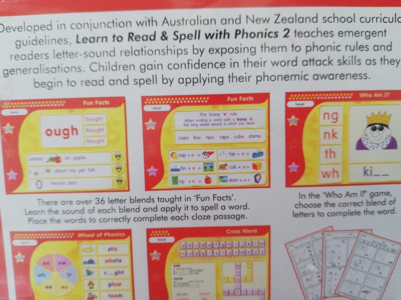 CD ROM - LEARN TO READ & SPELL WITH PHONICS 2 Carousel 2