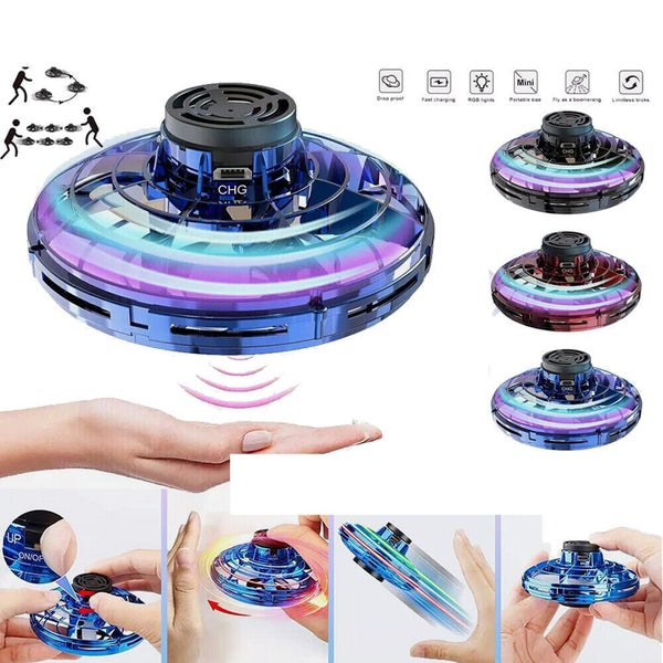 1set Flying Orb Ball Boomerang Fly Nebula Spinner Toys Soaring Hover UFO Mini... Carousel 1