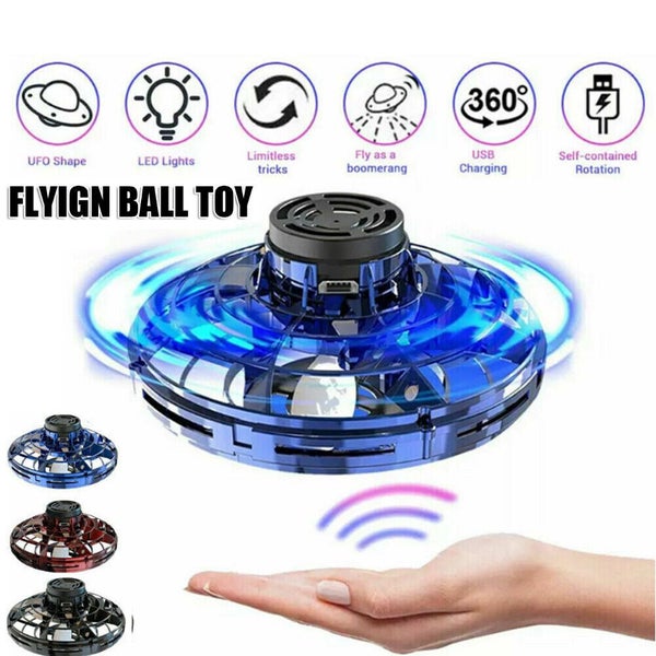 1set Flying Orb Ball Boomerang Fly Nebula Spinner Toys Soaring Hover UFO Mini... Carousel 2
