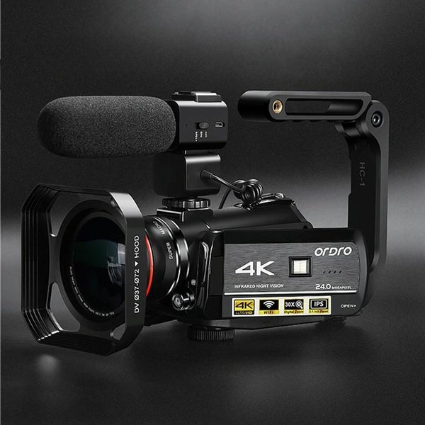 Ac3 3.1 Inch Ips Screen 4K Full Hd 13Mp Night Vision Wifi Live Camcorder Dv D... Carousel 1