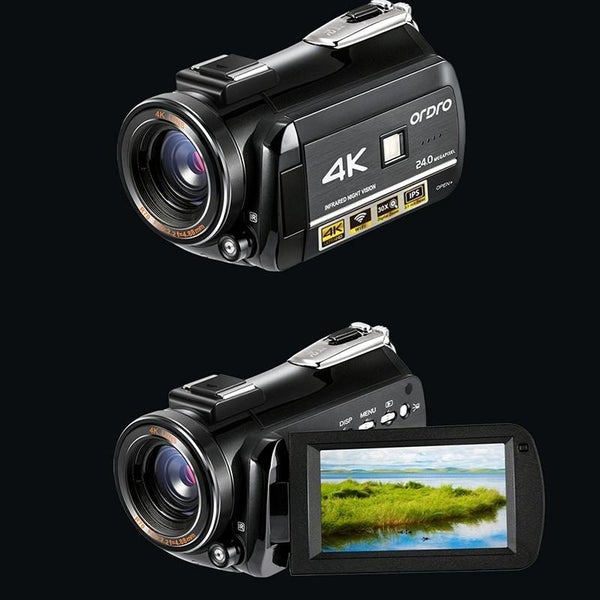 Ac3 3.1 Inch Ips Screen 4K Full Hd 13Mp Night Vision Wifi Live Camcorder Dv D... Carousel 2