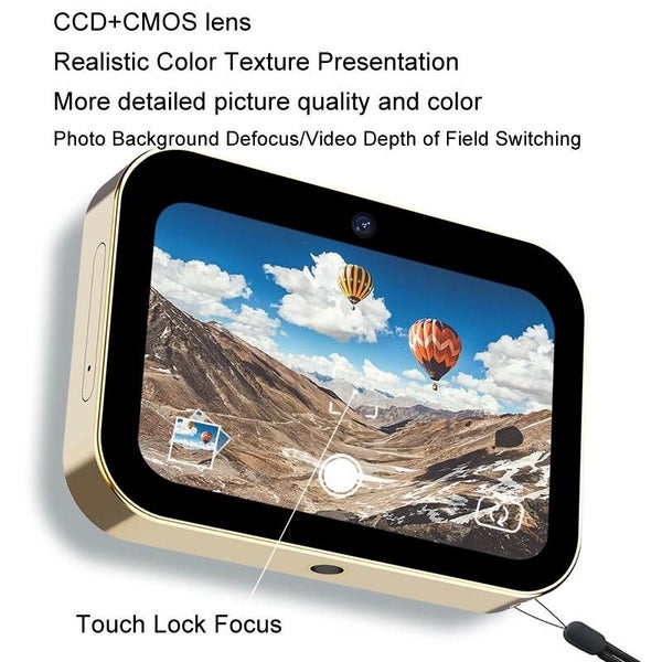 D6 Ccd Hd Digital Camera Movie Music Smart Camera Touch Screen Student Card V... Carousel 19