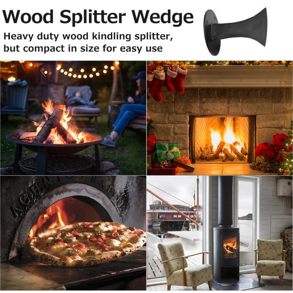 wood splitter wedge firewood splitter fireplace splitter Wood Splitter Wedge Carousel 2