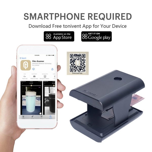Mobile Film Slide for 35mm/135mm Negatives and Slides with LED Backlight Free... Carousel 7